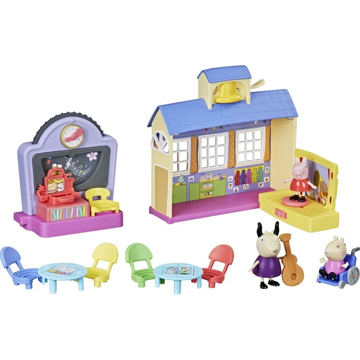 Peppa Pig Peppa’s Adventures Peppas Spielgruppe, Vorschulspielzeug mit Sprache und Geräuschen, ab 3 Jahren – Bild 1