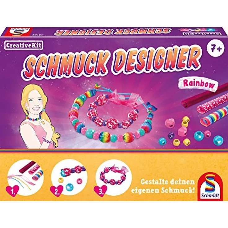 Schmidt Spiele - Creativekit - Schmuck Designer - Rainbow