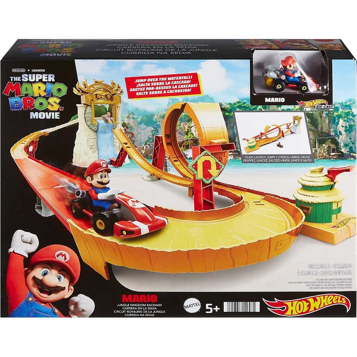 Mattel - Hot Wheels Mario Kart Kong Island Track Set – Bild 1