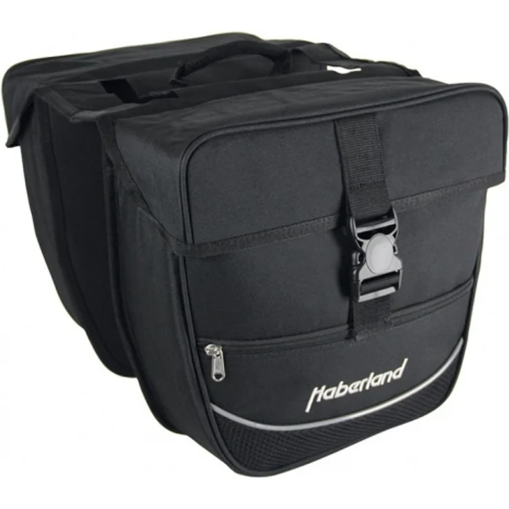 Haberland Doppeltasche Einsteiger schwarz, 30x32x13cm, 25 ltr – Bild 1