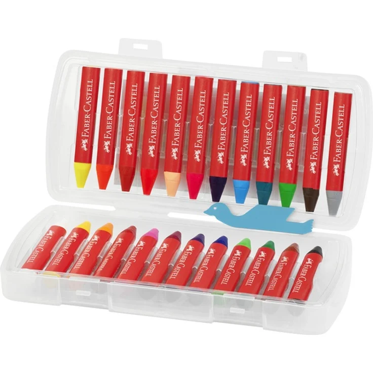 Faber Castell Jumbo Wax Crayons 24 pcs – Bild 9