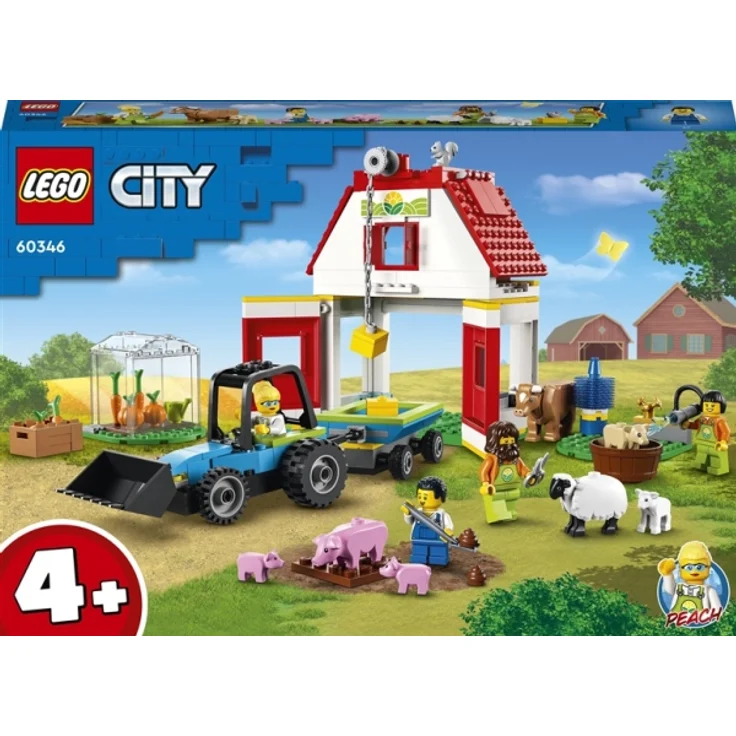 Lego City 60346 'Bauernhof mit Tieren', 230 Teile, ab 4 Jahren – Bild 3