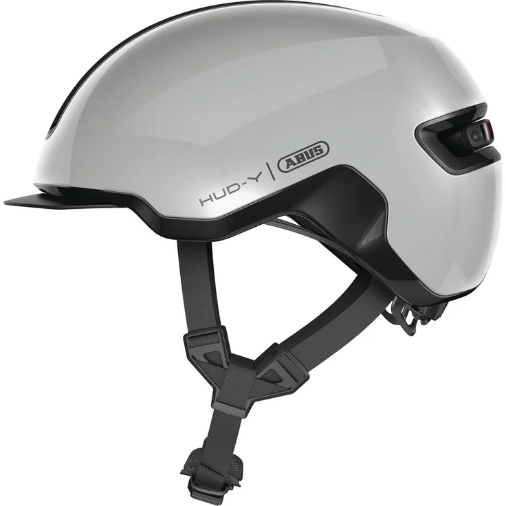 Abus HUD-Y race grey shiny 54 - 58 cm – Bild 1