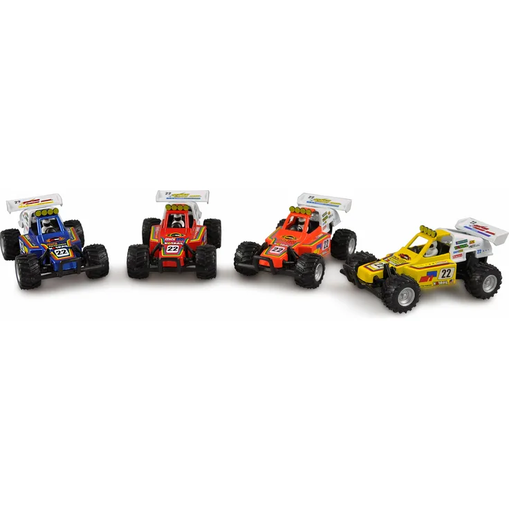 Amewi Rückzug Druckguss Turbo Buggy 1:32, 12er Set im Display 200020