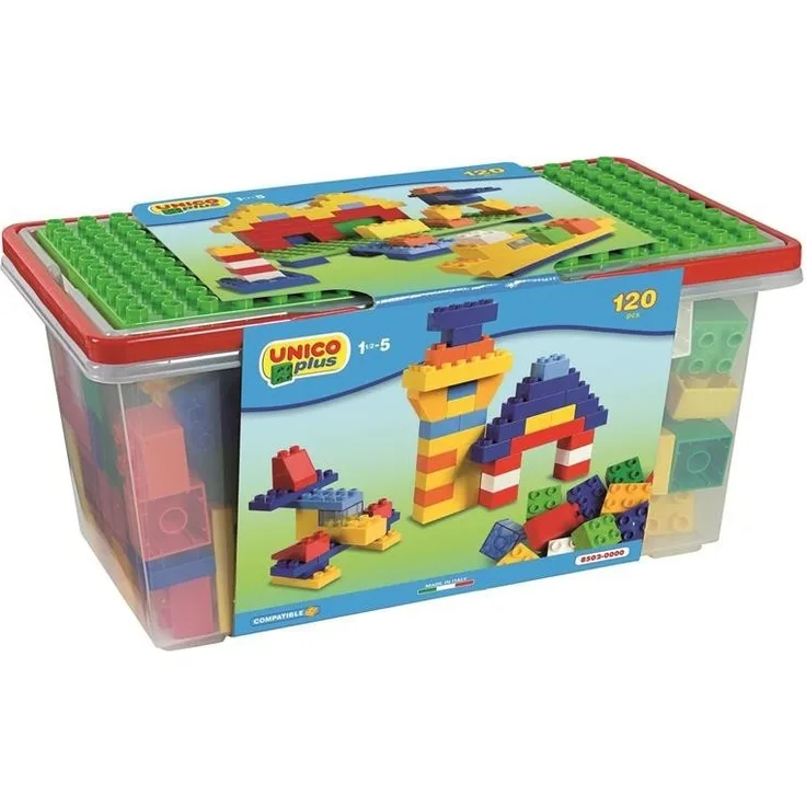UNICO PLASTIK-BAUSTEINE BOX120-TLG. 8502