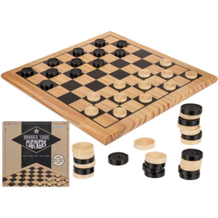 Holzbrettspiel Dame