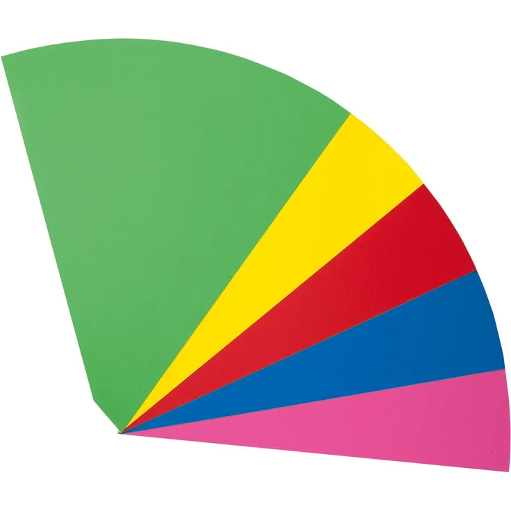 folia 62009 - Schultüten, aus Fotokarton zum Kleben, sortiert in 5 Farben, 10 Tüten, Höhe ca. 68 cm, Durchmesser ca. 20 cm