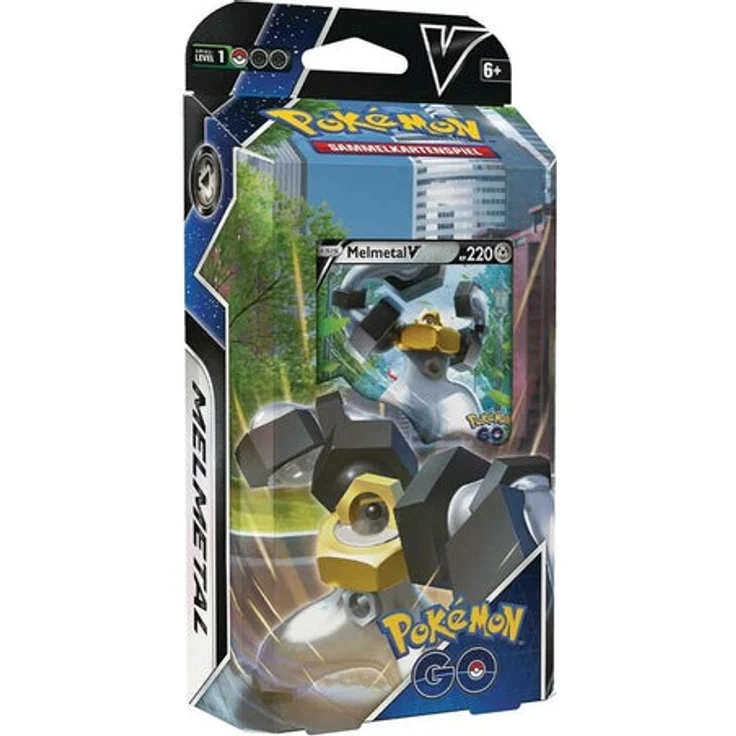 POKEMON TCG GO Battle Decks Mewtwo V Melmetal V (8660868), Mehrfarbig, 290-85047 – Bild 1
