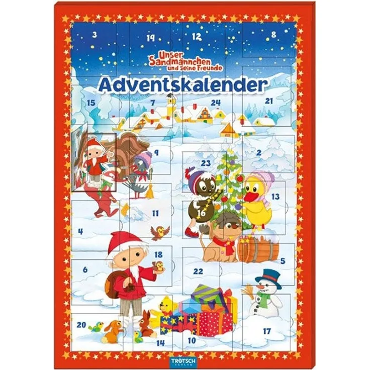 Magnet-Adventskalender 'Unser Sandmännchen'