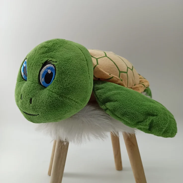 Plüsch Schildkröte XXL Plüsch Schildkröte Kuscheltier grün Plüschtier (Schildkröte 30 cm) - Preisvergleich – Bild 2