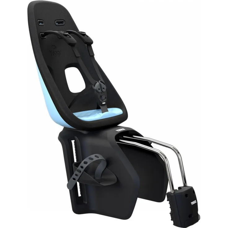 Thule 'Yepp Nexxt Maxi' Kinderfahrradsitz schwarz/blau, bis 22 kg, inkl. Rahmenhalterung
