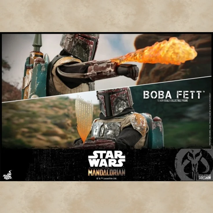 Hot Toys Figur Boba Fett - Star Wars The Mandalorian – Bild 17