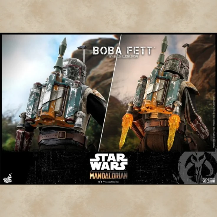 Hot Toys Figur Boba Fett - Star Wars The Mandalorian – Bild 18