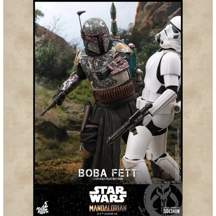 Hot Toys Figur Boba Fett - Star Wars The Mandalorian – Bild 8