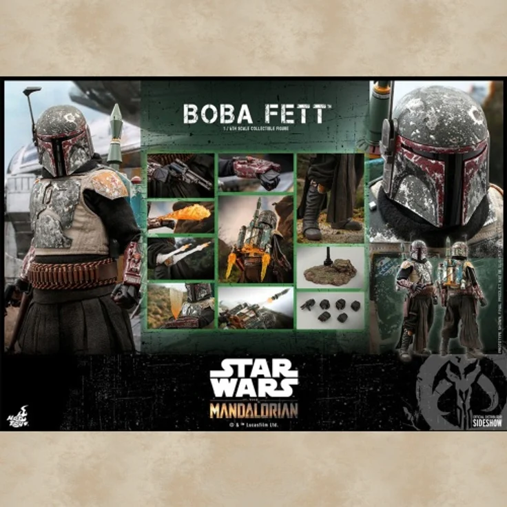 Hot Toys Figur Boba Fett - Star Wars The Mandalorian – Bild 20