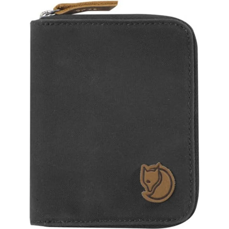 fjaell raeven Geldbörse Zip Wallet Dark Grey