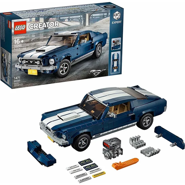 LEGO Creator Expert 10265 'Ford Mustang', 1471 Teile, ab 16 Jahren, originalgetreue Nachbildung