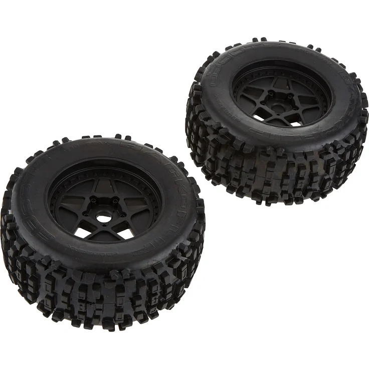 1/8 DBoots Backflip Monster Truck 6S vorne/hinten 2. 8 vormontierte Reifen, 17mm Hex (2) – Bild 1