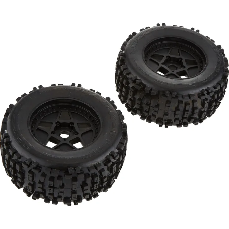 1/8 DBoots Backflip Monster Truck 6S vorne/hinten 2. 8 vormontierte Reifen, 17mm Hex (2)