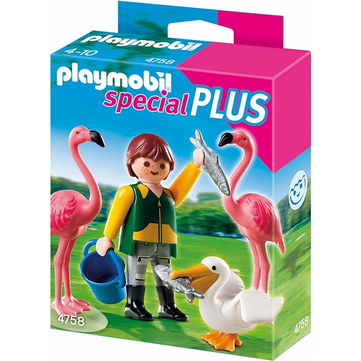 Playmobil Special Plus 4758 'Tierpfleger mit exotischen Vögeln', 11 Teile, ab 4 Jahren – Bild 1