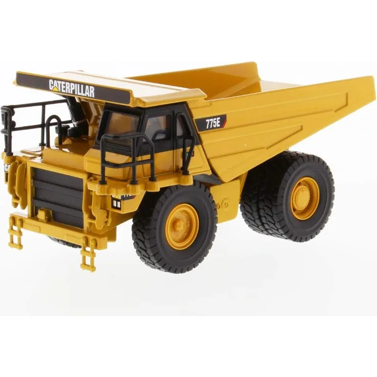 Diecast Masters 85696 - Caterpillar Mining Truck 775E, CAT Muldenkipper, detailgetreues Baufahrzeug in Display-Box, Maßstab 1:64, ca. 15,1 x 8,8 x 7,1 cm, 8+, für Sammler und als Geschenk geeignet