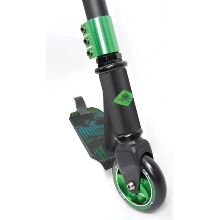Schildkröt Stunt Scooter Untwist, Design: Ocean, wertiger Stunt Scooter mit Alu-Felge, 100 mm PU Räder, für tolle Tricks und Stunts, 510462 – Bild 2