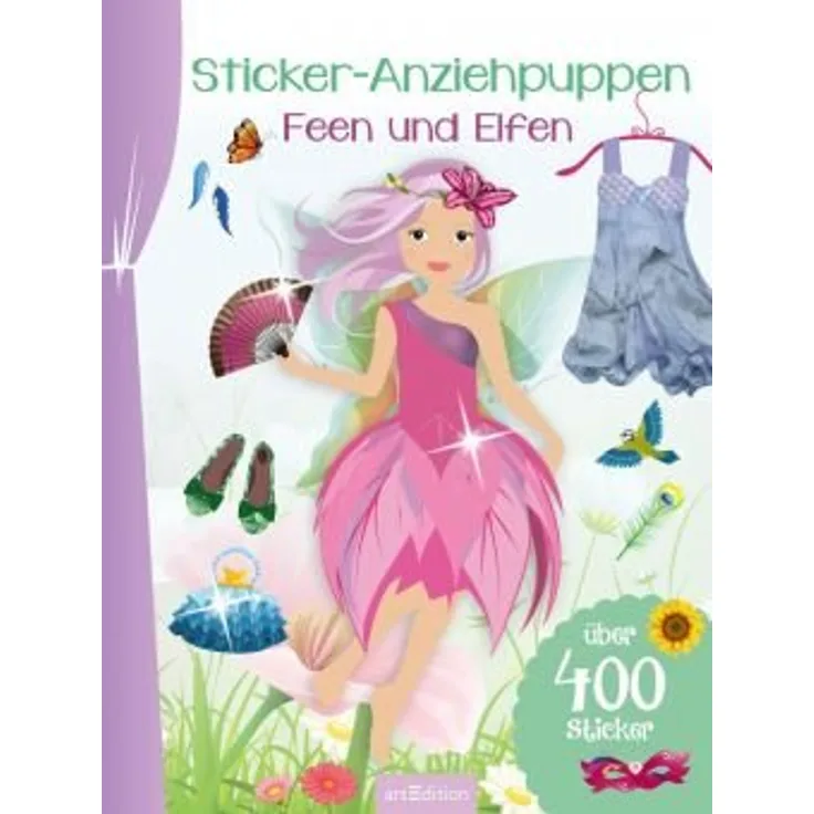Sticker Anziehpuppen Feen und Elfen ars Edition