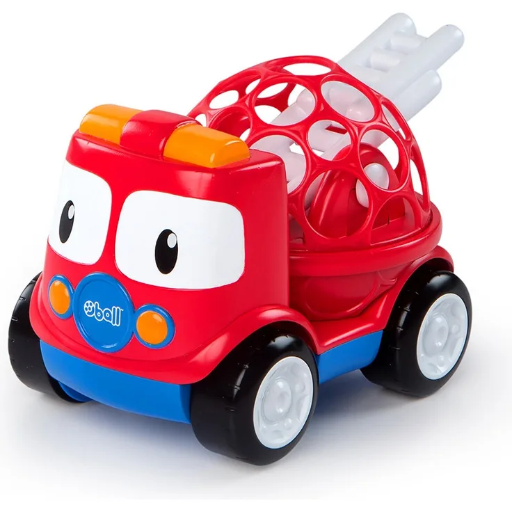 Bright Starts, Oball, Go Grippers, Spielzeug Feuerwehrauto