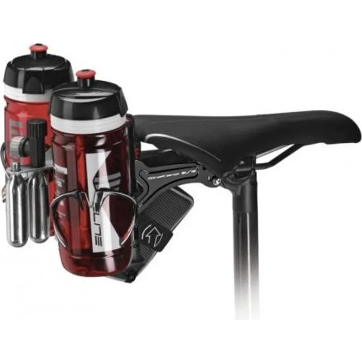ELITE Trinkfalschenhalter-Kit Skekane für Trinkflaschen schwarz