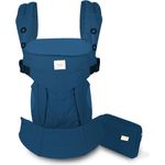 SONARIN Premium Babytrage mit Aufbewahrungstasche,Ergonomisch,Sonnenschutz haube,für Neugeborene& Kleinkinder (0-48 Monate),Maximale Belastung 20kg,Baby Tragetasche und Kindertrage(Blau) - Preisvergleich