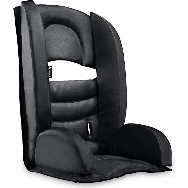 Hauck Sitzverkleinerer für Fahrradanhänger Bike Trailer Comfort Seat für Kinder ab 6 Monate, Geeignet für 5-Punkt-Gurt, Kompatibel mit hauck Dryk Duo, Stabile Seiten Weiche Polsterung (Black) – Bild 1