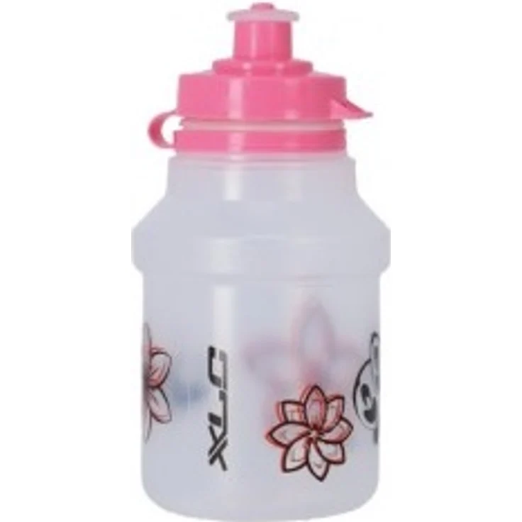 XLC Trinkflasche Kids WB-K07350ml inklusive Halter 'flowers' – Bild 2