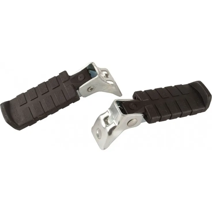 fußrasten 1117SMoped 12 cm schwarz pro Paar