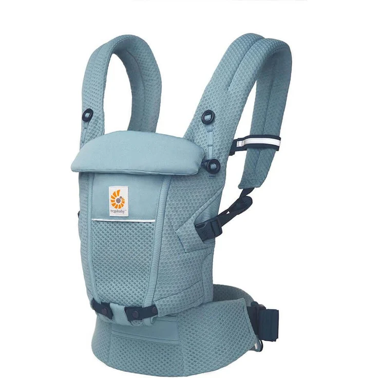 Ergobaby 'Adapt Softflex' Mesh Babytrage Slate Blue – Bild 1