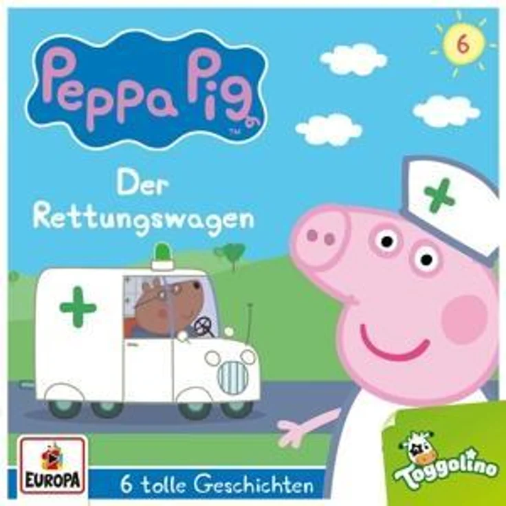 Peppa Pig Hrspiele - Der Rettungswagen (und 5 weitere Geschichten), 1 Audio-CD – Bild 2