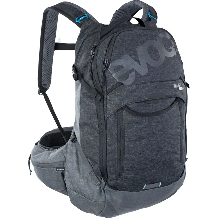 Evoc Trail Pro 26 L - Rucksack - Schwarz/Grau S/M