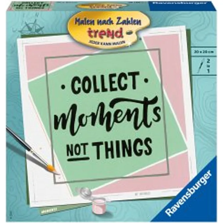 Ravensburger Malen nach Zahlen 20166 – Moments– ab 12 Jahren
