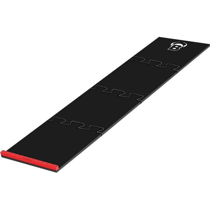 BULL'S Dart Mat, Puzzle Matte, Schaumstoff, inkl. Oche, 2,37 Meter | Dart Mat Puzzel Matte für Dart - Preisvergleich – Bild 1
