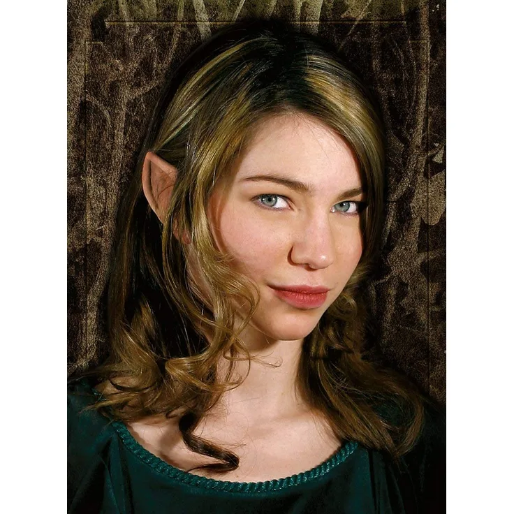 Maskworld Waldelfenohren aus hochwertigem Latex - Praktische Elfenohren Latexapplikation mit Mastix Hautkleber - für Halloween Karneval Motto-Party & LARP Kostüm-Accessoire