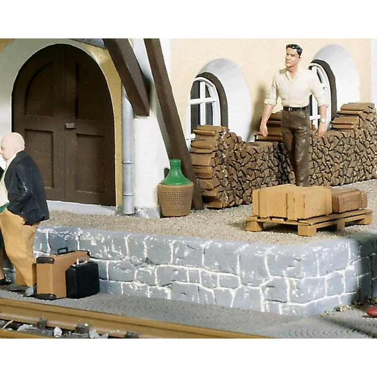 POLA 333207 - Kisten und Gepäckstücke, Zubehör für die Modelleisenbahn, Modellbau