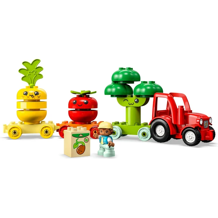 LEGO DUPLO 10982 'Obst- und Gemüse-Traktor', 19 Teile, ab 1,5 Jahren – Bild 2