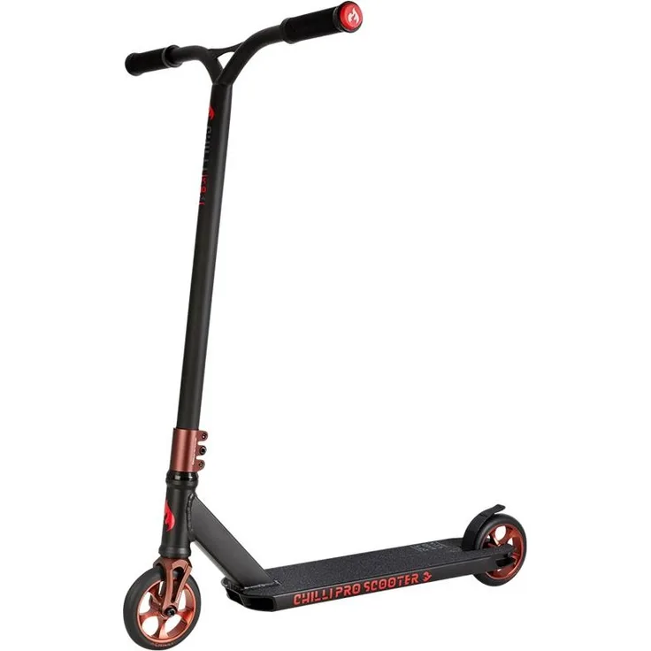 Chilli 'Reaper Reloaded Ghost copper' Stunt Scooter, breites Deck, hohe T-Bar, 120 mm Rollen, max. belastbar bis 100 kg