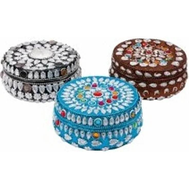 Schmuckdose, rund – Bild 2