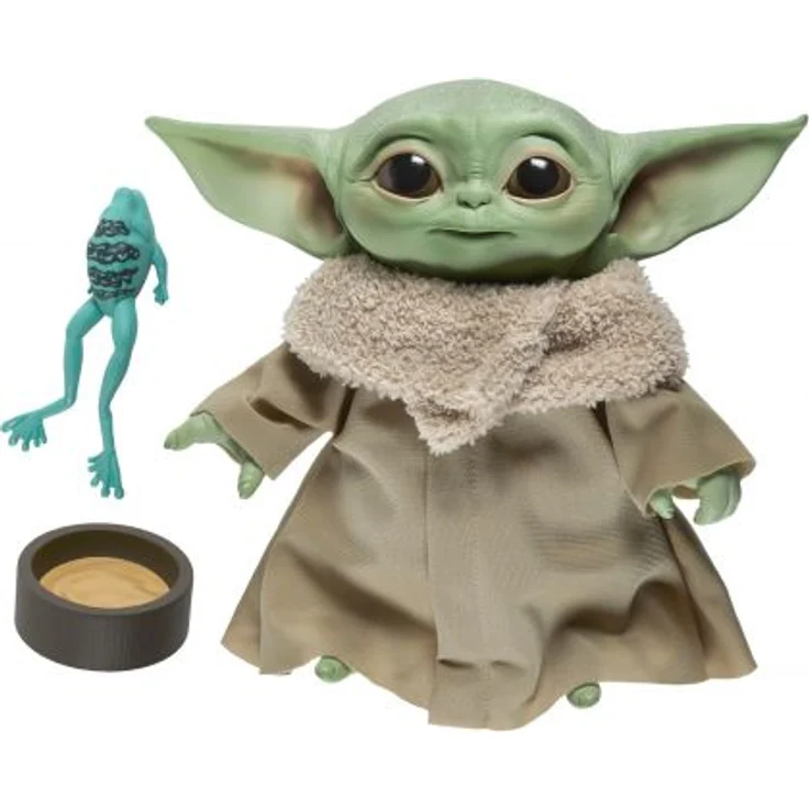 Hasbro Star Wars The Child 'Baby Yoda' Plüsch-Figur mit Sounds und Accessoires,19 cm Groß – Bild 1