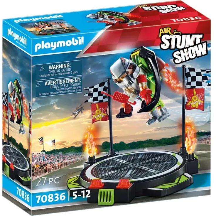 Playmobil Stuntshow 70836 'Jetpack-Flieger', 27 Teile, ab 5 Jahren
