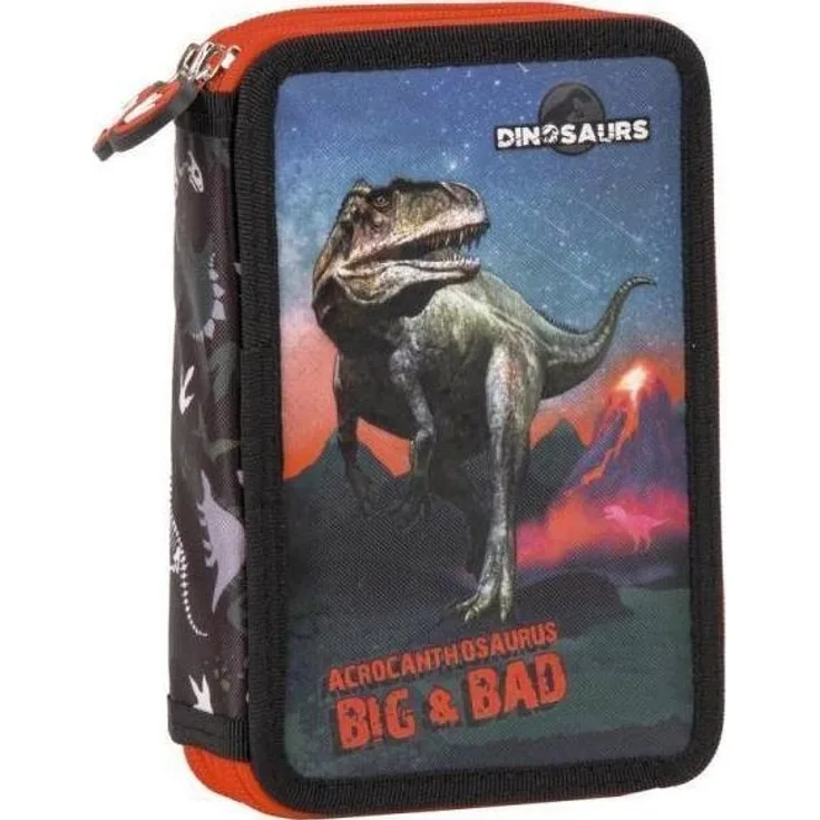 Derform Federtasche mit Zubehör Dinosaurier 17 DERFORM
