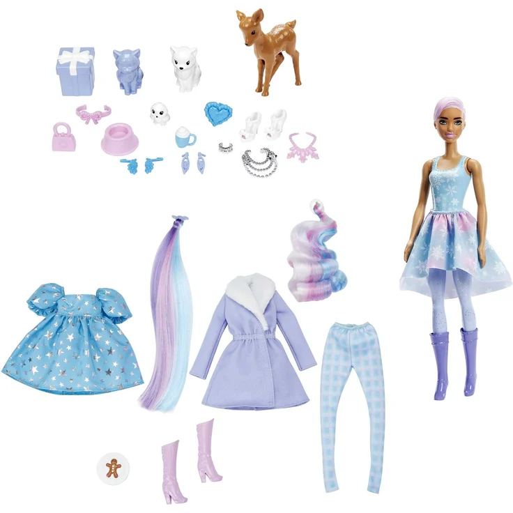 Mattel Barbie 'Color Reveal Adventskalender Refresh', 25 Teile, ab 3 Jahren – Bild 3