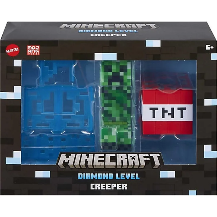 Mattel - Minecraft Collector Diamond Level Creeper