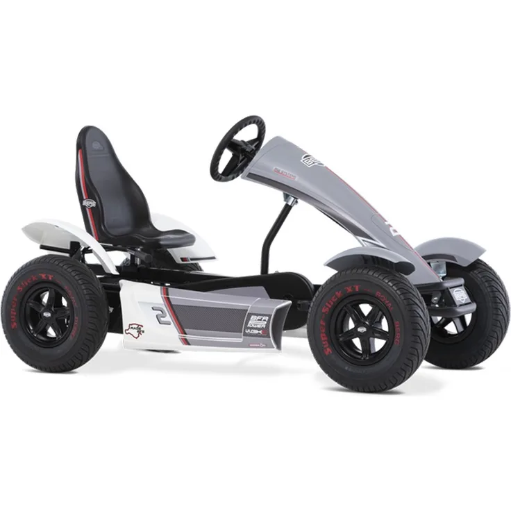 BERG Gokart XL - Race GTS Grau BFR + Seitenschürzen