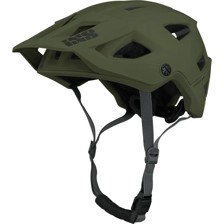 iXS Fahrradhelm Trigger AM MIPS Olive, 54-58 cm – Bild 1